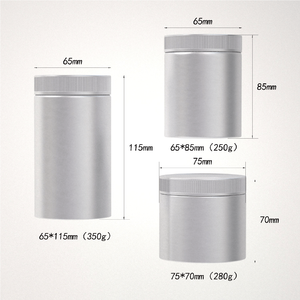 Eco-Friendly Aluminum Capsule Jar | Reusable Vitamin Packaging for Daily Use - Product Image 2