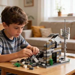 Ensemble <span class=keywords><strong>de</strong></span> blocs <span class=keywords><strong>de</strong></span> construction <span class=keywords><strong>de</strong></span> dioramas historiques <span class=keywords><strong>de</strong></span> scènes <span class=keywords><strong>de</strong></span> bataille militaires <span class=keywords><strong>de</strong></span> la Seconde <span class=keywords><strong>Guerre</strong></span> mondiale, ruines <span class=keywords><strong>de</strong></span> la <span class=keywords><strong>guerre</strong></span>, architecture MOC - Product Image 4