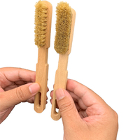 Brosse de nettoyage personnalisée en bois pour l'escalade et le bouldering, poils doux, outil OEM