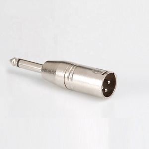 <span class=keywords><strong>Adaptateur</strong></span> audio Joinaudio <span class=keywords><strong>XLR</strong></span> <span class=keywords><strong>mâle</strong></span> 3 broches vers prise <span class=keywords><strong>jack</strong></span> stéréo <span class=keywords><strong>mâle</strong></span> 6,35 mm - Product Image 1