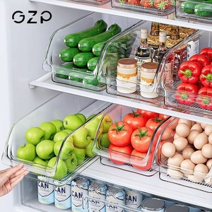 Gzp Fridge Organizer Storage Box Rectangle Multifunctional Stackable Freshness Preservation Kitchen Food Container - Product Image 3