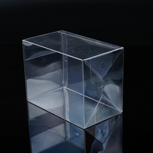 PVC Packaging Box Transparent Folding PET Plastic Box PP Printing Support Custom