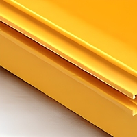 Cannelle de câblage industrielle en PVC/ABS/PPO jaune durable pour la pose de câbles, finition de surface personnalisable Xingqian