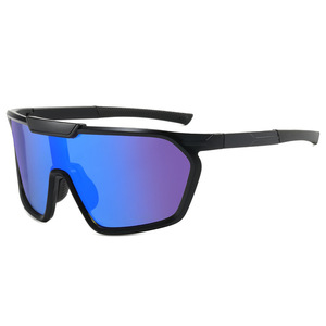 Xsy <b>Large</b> <b>Frame</b> Outdoor Sports Sunglasses White Polarized UV400 Windproof Cycling Driving Sun Protection - Product Image 3