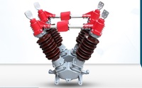 Interruptor Desconectador de Alta Tensión para Exteriores Dika GW5-40.5, 50Hz, 40.5kV, Monofásico, con Aislamiento de Silicona, Industrial