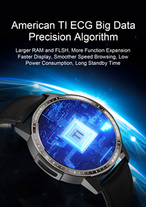 Reloj inteligente H9, dispositivo deportivo <span class=keywords><strong>Digital</strong></span>, ECG + PPG, control del ritmo cardíaco, presión arterial, pantalla táctil, llamadas inalámbricas, para Android e IOS - Product Image 6