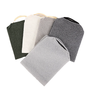 <b>Shower</b> Nylon Bath Towel Japanese Stretchable Pull <b>Back</b> Strap Wash Cloth <b>Scrubber</b> Exfoliating Scrub Washcloth - Product Image 3