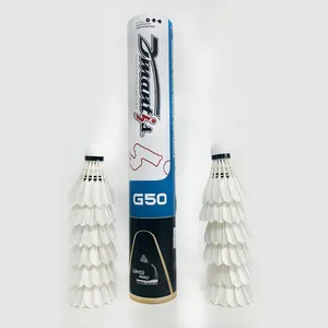 Fabricación al por mayor mejor durabilidad Dmantis G60 pluma de ganso bádminton volante Mesin Pembuat <span class=keywords><strong>Kok</strong></span> Bádminton - Product Image 1