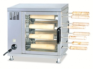 Four à Kurtos Kalacs, machine à pain commerciale chinoise, nouvelle, pour four à gâteaux en cheminée, rouleaux de camion, utilisant des ingrédients : lait, eau - Product Image 6