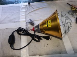 Pantalla de lámpara de calor infrarroja para equipo de cría de animales de granja de cerdos con luz infrarroja efectiva - Product Image 3