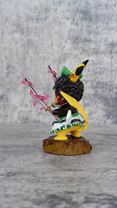 Ingrosso 11cm Pikachu Cos Zoro Anime personaggio dei cartoni animati giocattoli Pokemoned Action <span class=keywords><strong>Figure</strong></span> statua scatola decorazione modello - Product Image 5