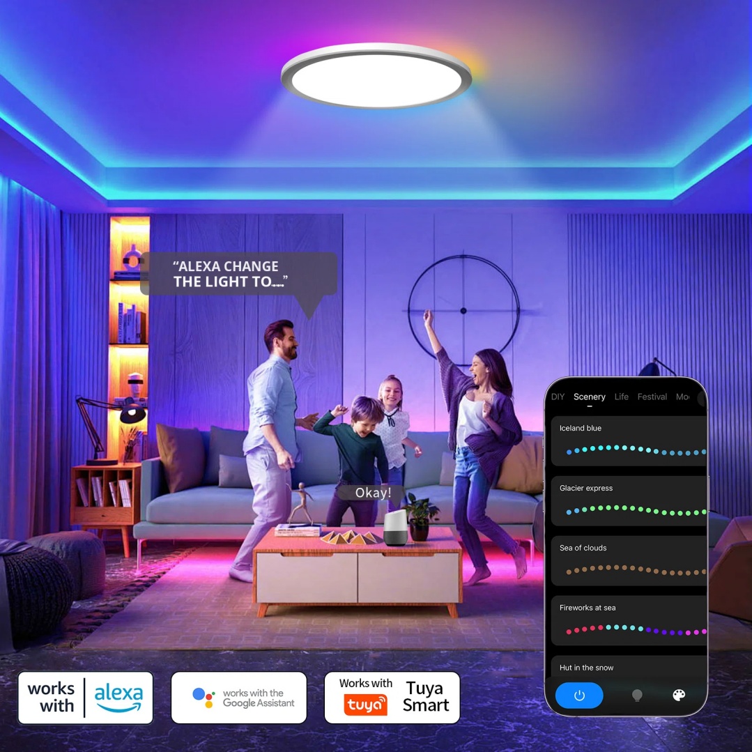 Black CW+RGBIC [Remote control]