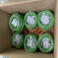 Cable Siemens MOTION-CONNECT 500 6FX5002-2CA31-1BA0 de 10 m, Cable de Señal de Codificador para Conexión de Servomotor SINAMICS S120 1FK7