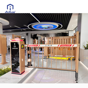 Ankuai cao cấp bãi đậu xe hàng rào với váy hàng rào cánh tay cổng rào cản alpr hệ thống đỗ xe - Product Image 5
