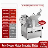 Machine à trancher automatique pour rouleaux de bœuf et de mouton, pour viande congelée, machine multifonctionnelle pour trancher et hacher la viande fraîche