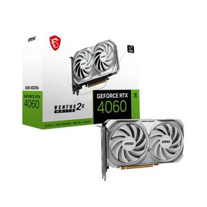 การ์ดจอเกมมิ่ง RTX 4060 VENTUS 2X WHITE 8G ใหม่ สำหรับพีซี GPU Rtx 4060 การ์ดจอเกมมิ่ง RTX 4060 VENTUS 2X WHITE 8G ใหม่ สำหรับพีซี GPU - Product Image 1