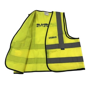 Chaleco de Trabajo Reflectante de Seguridad Personalizado 100% Poliéster con Característica Impermeable y Logotipo - Product Image 6
