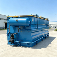 Système de flottation à air dissous (DAF) pour les stations d'épuration des eaux usées, destiné aux abattoirs, usines de papier, galvanoplastie, et vignobles.