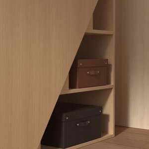 Деревянная двухъярусная кровать-домик для детей с лестницей для мальчиков и девочек, хит продаж, кровать-замок, детская мебель - Product Image 6