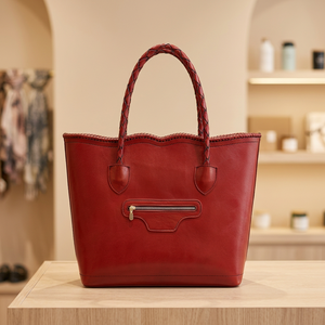 Nouveau sac à main en cuir de vache véritable pour femmes, sac à bandoulière imperméable à fermeture ouverte, B S INTERNATIONAL, voyage, mode - Product Image 2