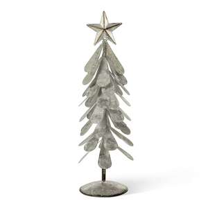 Decoración de escritorio Árbol de metal Árbol de Navidad de metal hecho a mano con motivos tradicionales adecuados para exhibiciones culturales vacaciones - Product Image 2