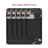 Pantalla LCD OLED 100% Probada para Samsung Galaxy A30s A307F A307 A307FN con Marco