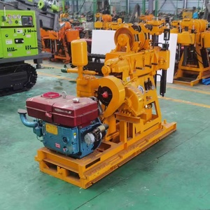 Machine de forage de carottage de sol, échantillonneur de roche, moteur diesel 22 CV, appareil de forage portable pour essais de sol, fonction SPT, 200 m en option - Product Image 3