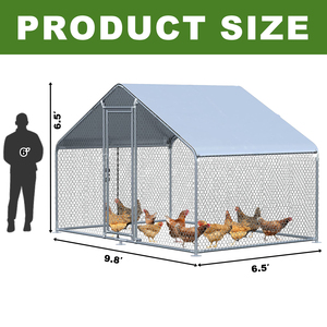 กรงสัตว์ปีก,บ้านไก่สำหรับสุนัขพันธุ์ทันสมัยทำจากโลหะ - Product Image 2