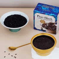 Five-Black Bird's Nest Porridge with Astragalus & Codonopsis - Ready-to-Eat Nutritious Breakfast Congee