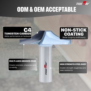 <span class=keywords><strong>Fraise</strong></span> à rainurer classique Tideway, <span class=keywords><strong>fraise</strong></span> à chanfreiner, outil de travail du bois CNC, <span class=keywords><strong>fraise</strong></span> à rainurer pour porte, graveur - Product Image 6