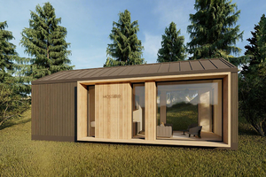 DYCE Moshe B2 Stile Moderno Container Prefabbricato Intelligente in Acciaio Zincato Smontabile e Mobile da 20/40 Piedi - Product Image 5
