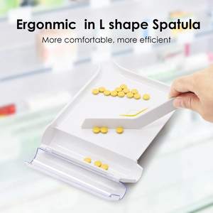 ไม้พายพลาสติกรูปทรงถาดนับยา ABS มือขวาสําหรับช่างเทคนิคร้านขายยาที่จ่ายยา - Product Image 6