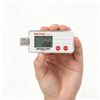 Termómetro Digital Desechable ABS OEM ODM JDM con Pantalla LCD 0.1 °  Datos de Alta Resolución Sin Pérdida para el Tránsito Médico