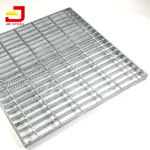 Ağır sıcak daldırma galvanizli çelik çubuk ızgara zemin ızgarası 32x5 köprü ızgaraları çelik 30x3mm