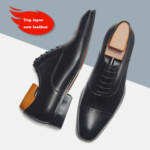 Chaussures formelles de conception de mode pour hommes chaussures en cuir véritable prix compétitif chaussures de <span class=keywords><strong>mariage</strong></span> marques célèbres chaussures habillées pour hommes - Product Image 1