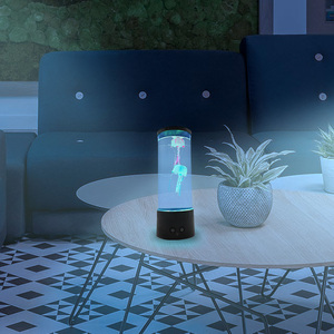 Lâmpada de Lava Jellyfish com Efeito de Água Sem Escovas, Decoração para Casa e Escritório, Lâmpada de Ambiente, Presente Inovador para Crianças e Mulheres - Product Image 6