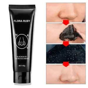 Mascarilla para eliminar espinillas de carbón Limpieza profunda Peel Off mascarilla para espinillas limpiador de poros removedor de espinillas