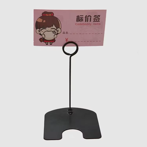 Clips de fixation pour étiquettes de marchandises en métal de 5 cm, supports de présentation pour cartes publicitaires, clips de présentation pour étiquettes de prix - Product Image 2