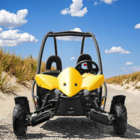 Vente flash Nouveau buggy tout-terrain 4 roues 125cc essence électrique 2 places à vendre