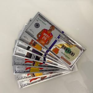 Billete Conmemorativo de la Colección Argent, $100, Billete de un Millón de Pesos para Partido de Baloncesto, Moneda con Lámina de Oro, Billetes de Cien Dólares - Product Image 3