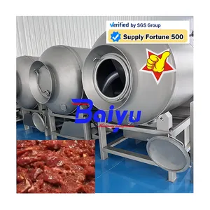 Baiyu Automatic Vacuum Meat Tumbler Marinated Meat Processing Machinery