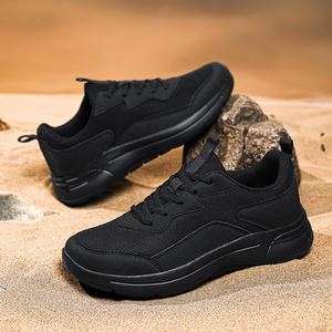 US 13 14 EU 47 48 Blank <strong>White</strong> Black Sports Sneakers for Men Daily Exercise Casual Walking <strong>Gym</strong> Workouts Athletic Running <strong>Shoes</strong> - Product Image 4