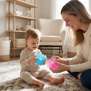Pelota Antiestrés en Forma de Cubo, Juguete Sensorial para Niños y Adultos, Alivio de la Ansiedad, Autismo y TDAH, Pelota Suave para Aliviar el Estrés - Product Image 2