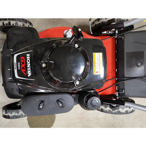 4-stroke Lawnmower Self-Propelled Adjustable Red Gasoline <b>Lawn</b> <b>Mower</b> Powered by - Product Image 5