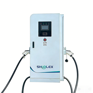 Nouvelle borne de recharge intelligente SHUOLEX SLXDCV1002KA4 OCPP 1.6J <span class=keywords><strong>DC</strong></span> pour véhicules électriques, 40kW-400kW, double pistolet, pour entrepôt logistique - Product Image 2