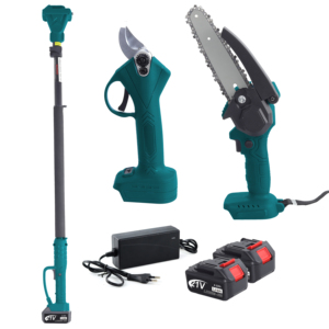 Jardineros DIY 21V <span class=keywords><strong>batería</strong></span> <span class=keywords><strong>de</strong></span> litio Sierra <span class=keywords><strong>de</strong></span> podar telescopio poste largo motosierra jardín <span class=keywords><strong>tijeras</strong></span> <span class=keywords><strong>de</strong></span> podar - Product Image 6