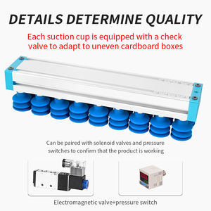 Wenjin pince à ventouse sous vide emballage robuste palettisation convoyeur robotique intégré raccords pneumatiques automatisés - Product Image 3