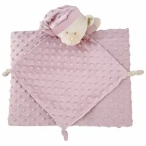 Baby Textile Product New Born Stuff Toy Baby Security Comforter Blanket for Babies Wholesale