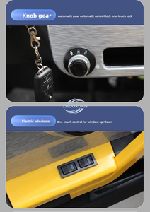 Vehículo Eléctrico de Cuatro Ruedas con Batería de Litio Certificada Yuanqida, Carro Eléctrico Utilitario para Trabajo Agrícola - Product Image 2
