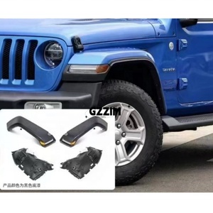 Accesorios para Automóviles de Alta Calidad, Cejas para Ruedas con Revestimiento para Jeep Wrangler 2007-2017, Actualización a 2018-2022 - Product Image 2
